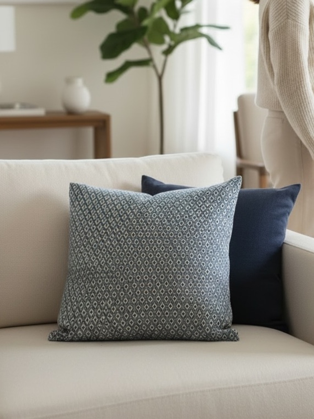 Custom Accent Pillow (2 Available) 23” X 22.5”